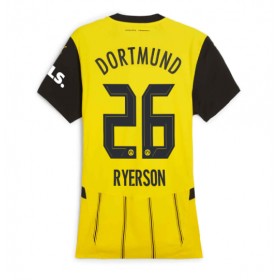 Dámské fotbalový oblečení Borussia Dortmund Julian Ryerson #26 Domácí košile 2024-25 Krátkým Rukávem